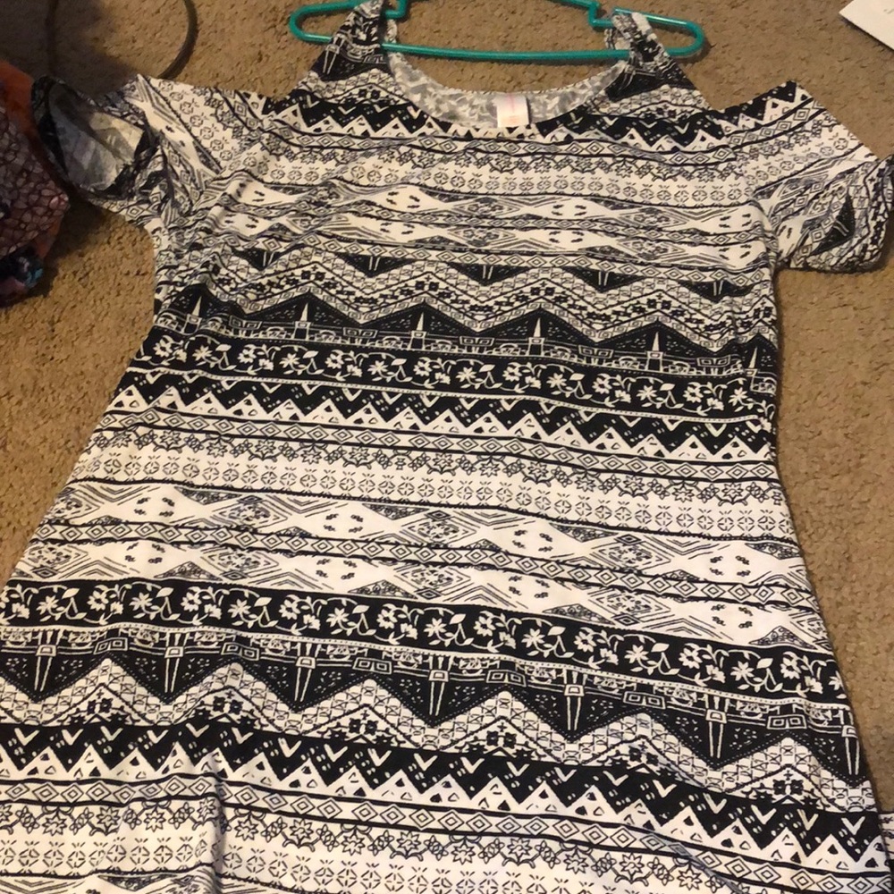 Off the shoulder dress